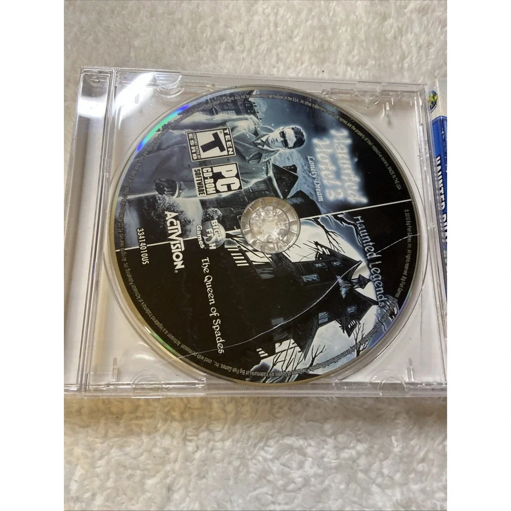 Haunted Dual Pack Haunted Hotel 3 Lonely Dream / Haunted Legends PC CD ROM 2012